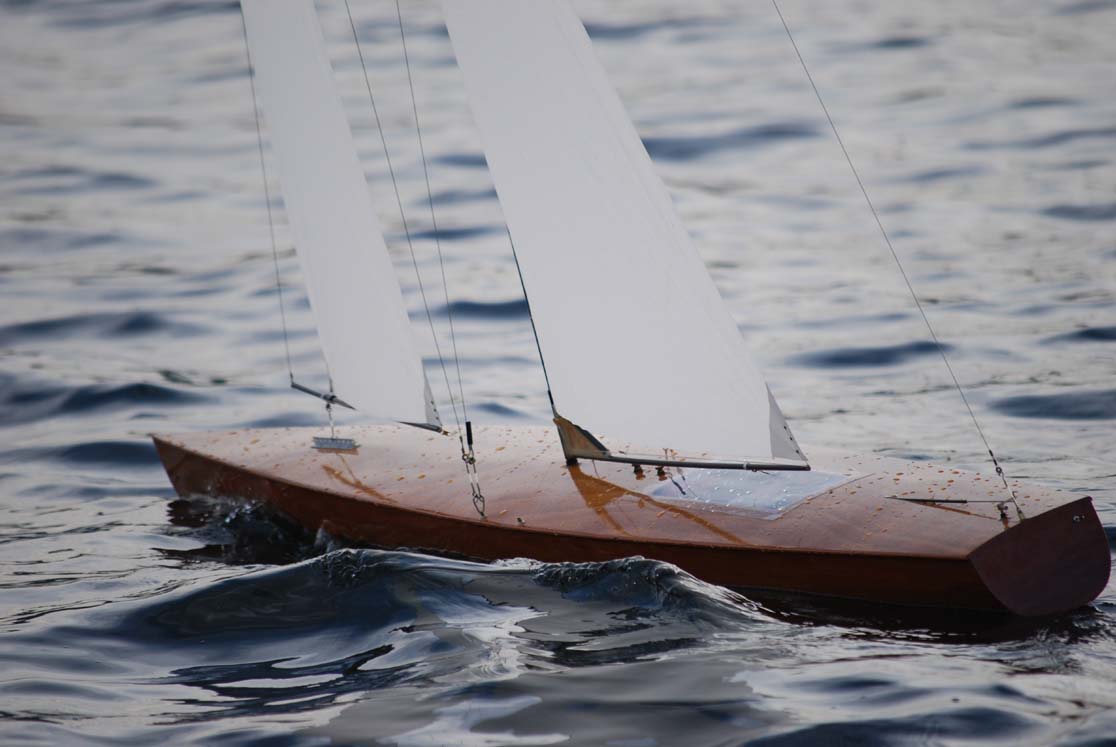 classic rc sailboat