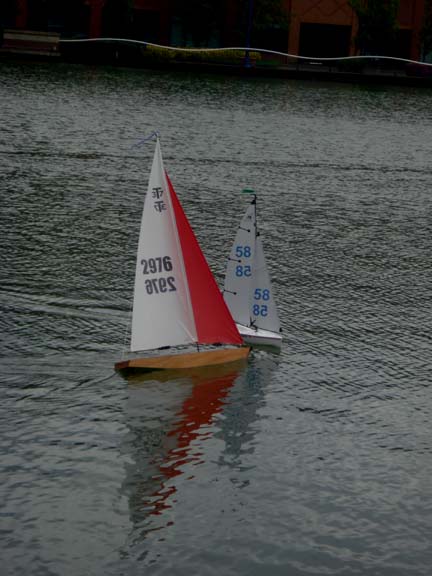 model sailboat