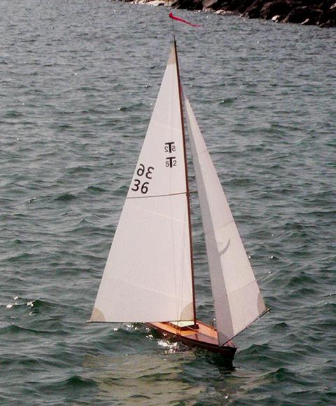 model sailboat