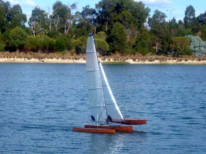 Radio Controled model sail boat