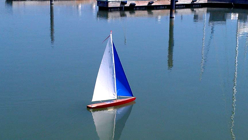 model toy sailboat
