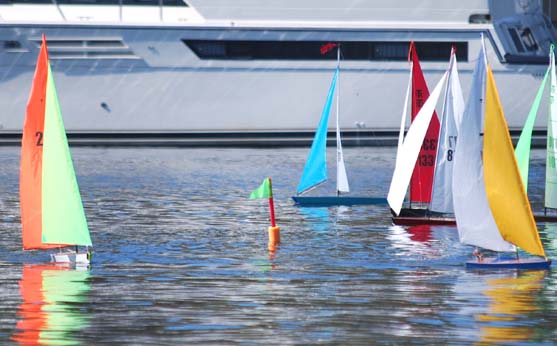 racing mark for remote controlled sailboat racing