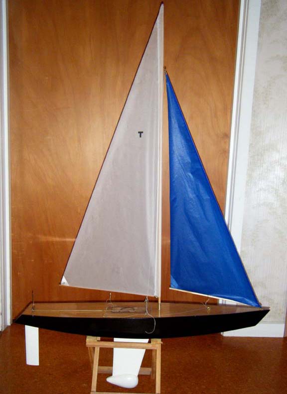 RC sailboat model