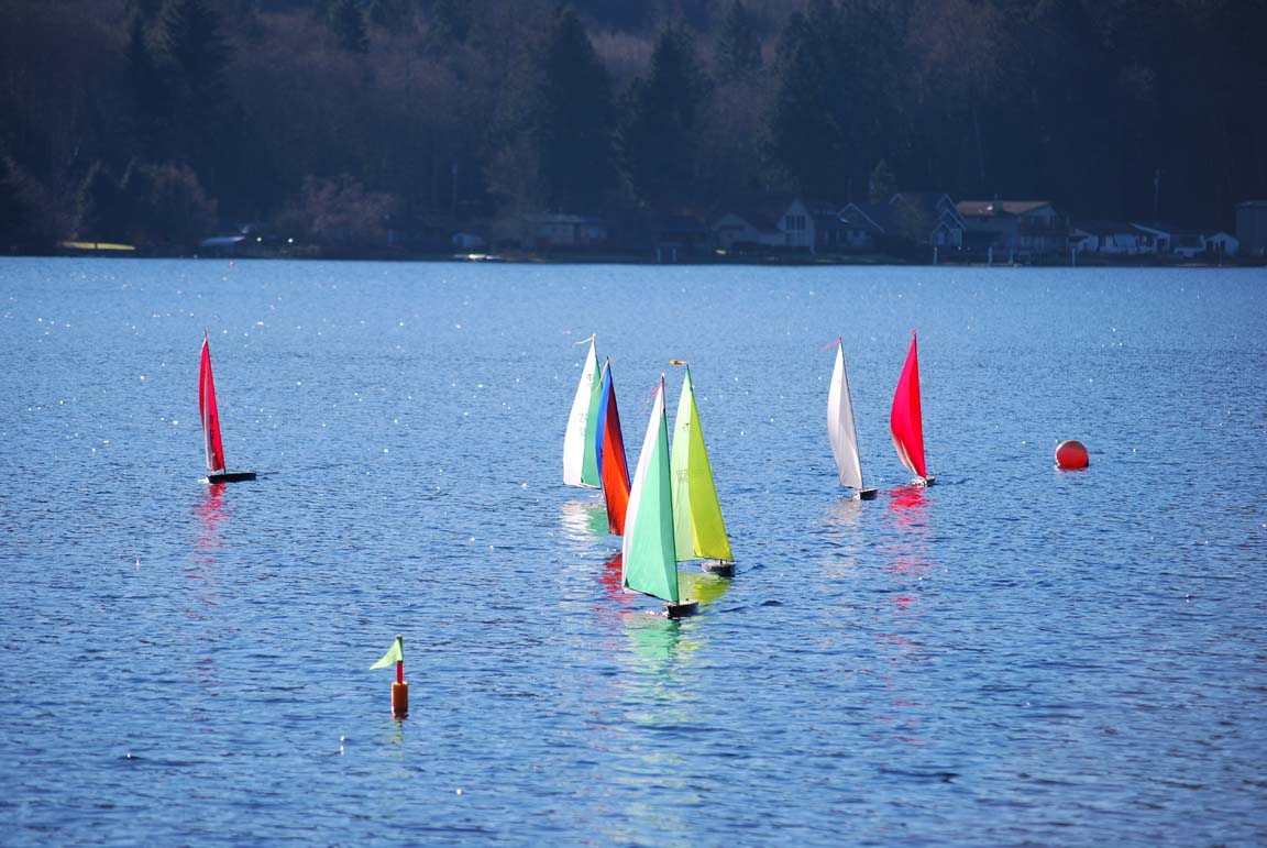 racing radio controlled sailboats