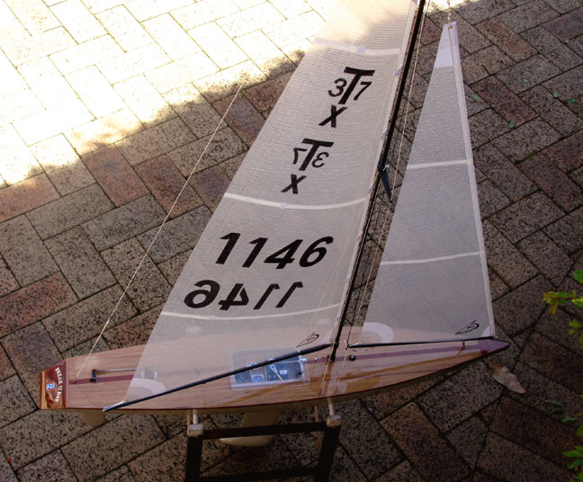 model remote-controlled sailboat