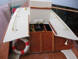 wooden kit rc sailboat