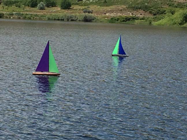 toy sailboat