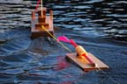 rc tug model racing marks