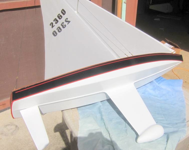 model radio control sailboat