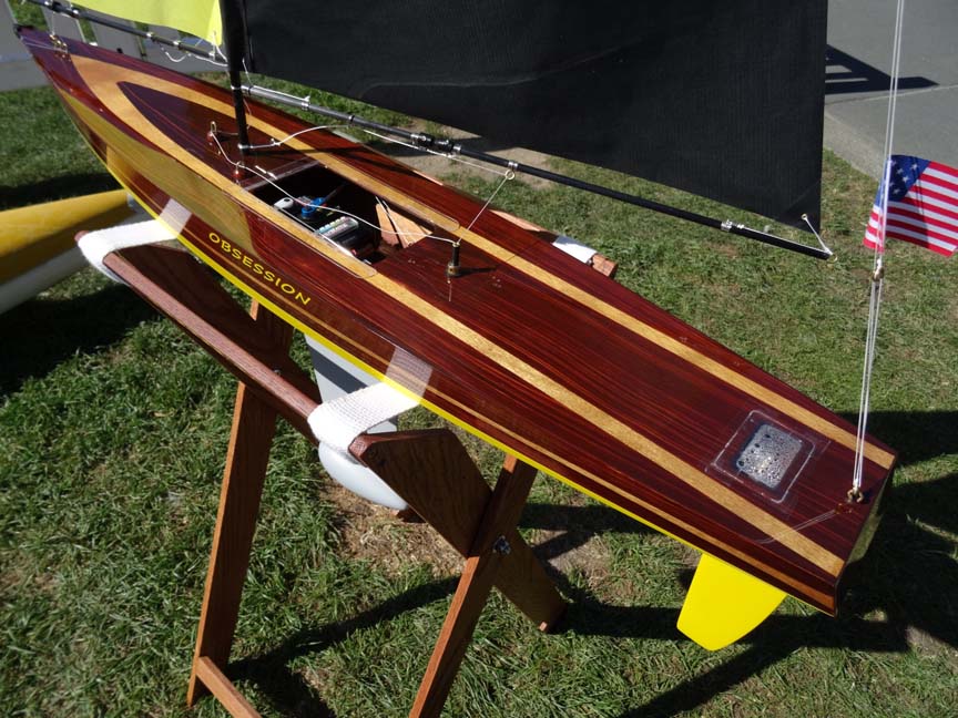 model sailboat kit with RC