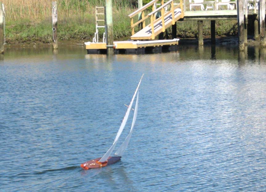 rc model sailboat
