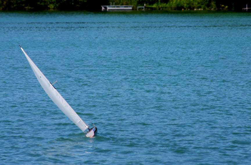 radio controlled model sailboat