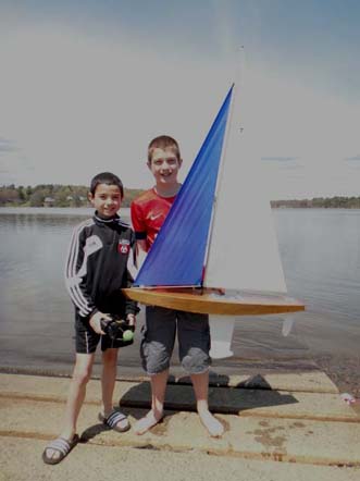 toy sailboat