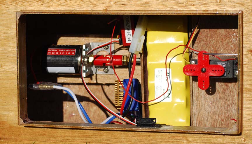 rc tug wood kit assembly