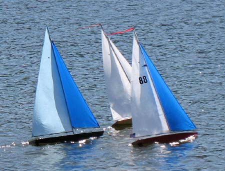  sailboat Pond Boat, Model Sailboat, Pond Yacht, Toy Boat, Toy Sailboat